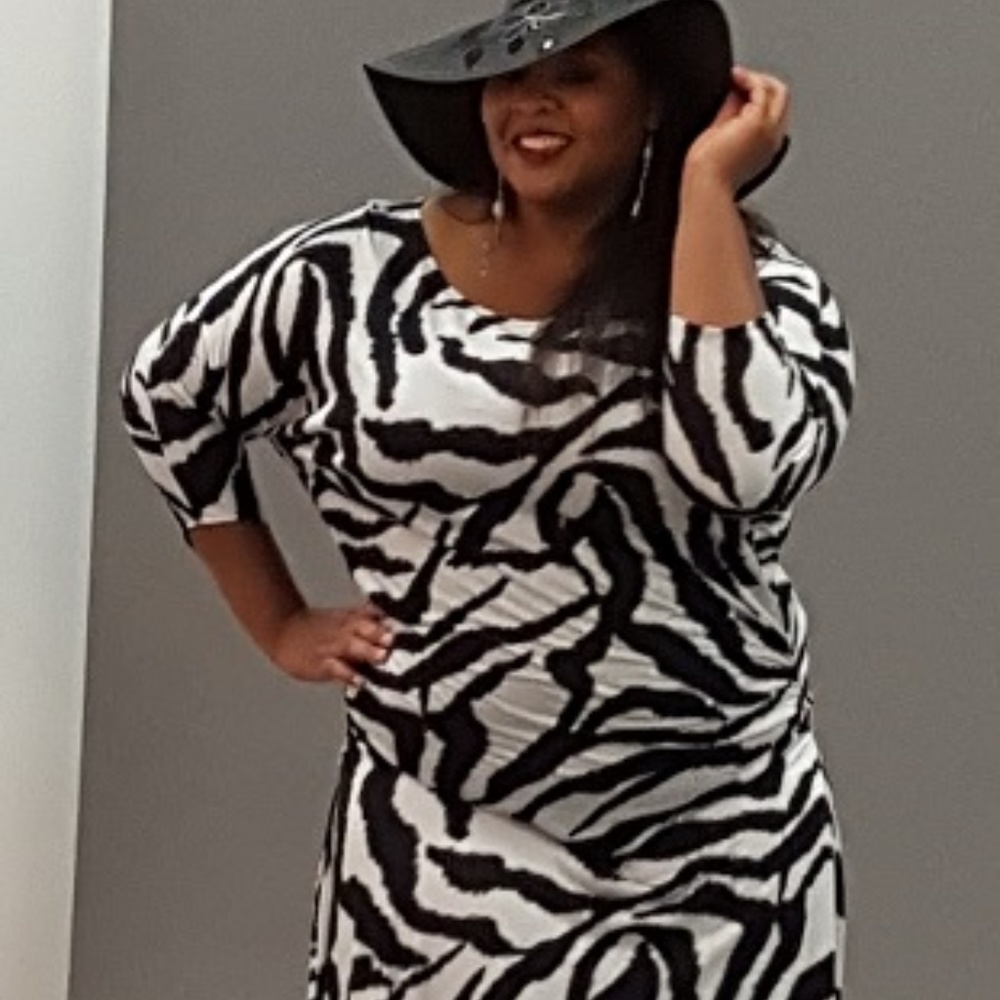 Animal Print Maxi dress